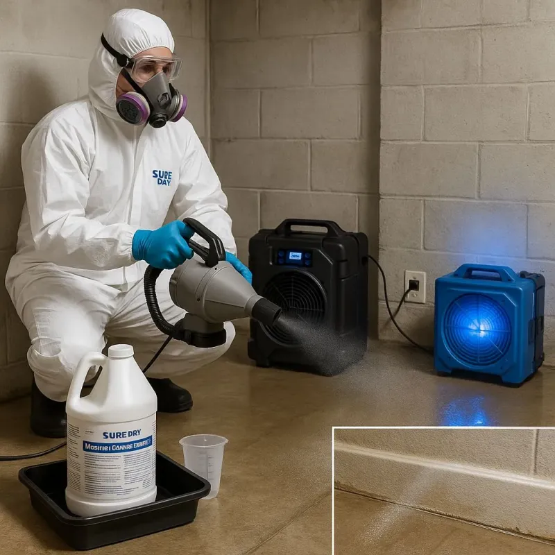 Sanitization and Odor Removal process in Brookhaven, GA